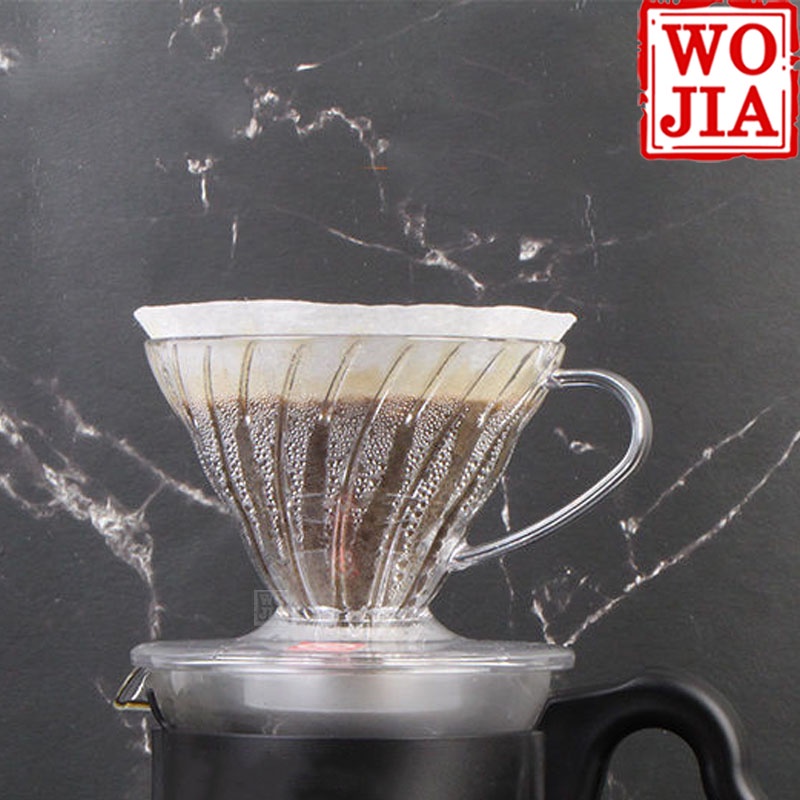 Coffee Dripper V60 Size 01 Acrylic Transparant Saringan Kopi Pour Over