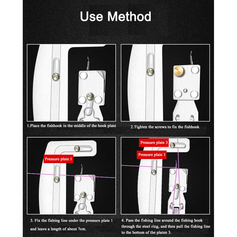 GIJ - KMoving Pengait Senar Pancing Kail Otomatis Fast Hook Tying Knot