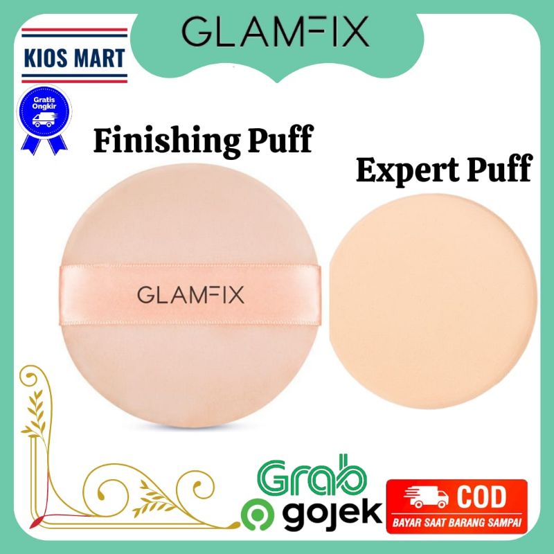 Glam Fix Expert Puff / Finishing Powder Puff/ Spons Make Up Glam Fix