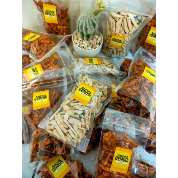 

Basreng Pedas daun jeruk 100 gram