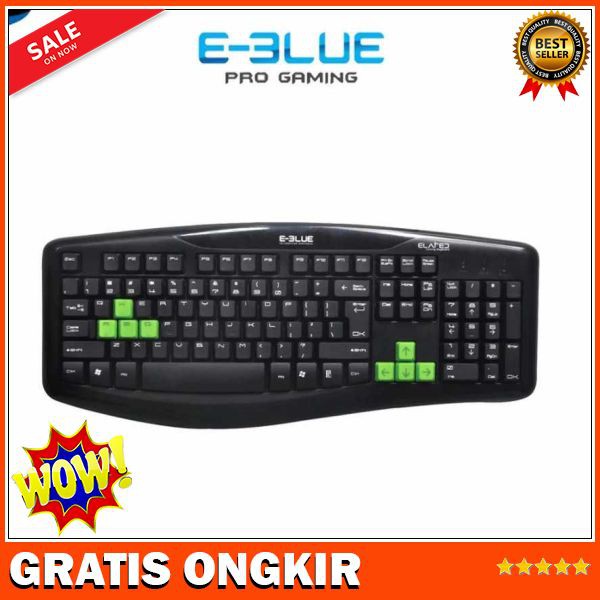 E-BLUE ELATED GAMING KEYBOARD EKM046 VALUE COST