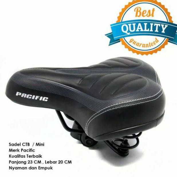 TERLARIS PACIFIC / POLO Sadel Sepeda Lipat / Jok Sepeda Lipat / Jok Sepeda Empuk / Sadel Sepeda
