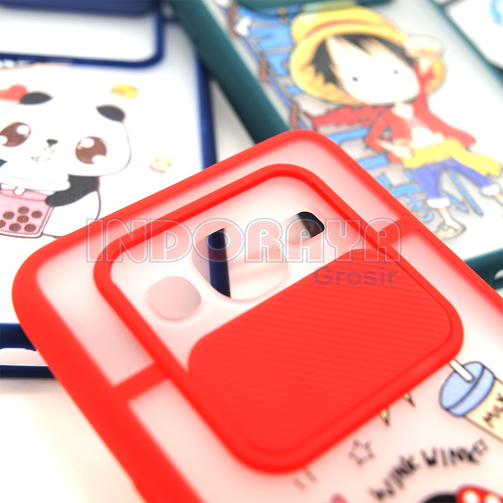 CASE SLIDE SAMSUNG A22 4G A01 CORE A02 A02S A20S A03S A10S A12 A30 A32 A51 A52 A71 J2 PRIME J7 RUBBER GAMBAR