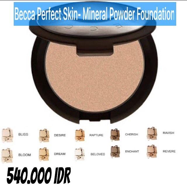 BECCA MINERAL POWDER FOUNDATION
