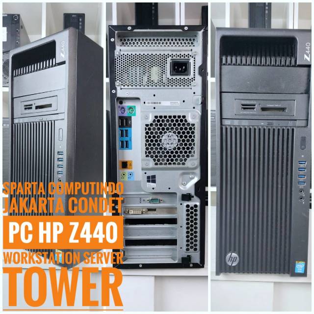 Pc workstation Z440 xeon E5 1620 V3 Ram 32gb DDR4 VGA quadro K620 BERGARANSI