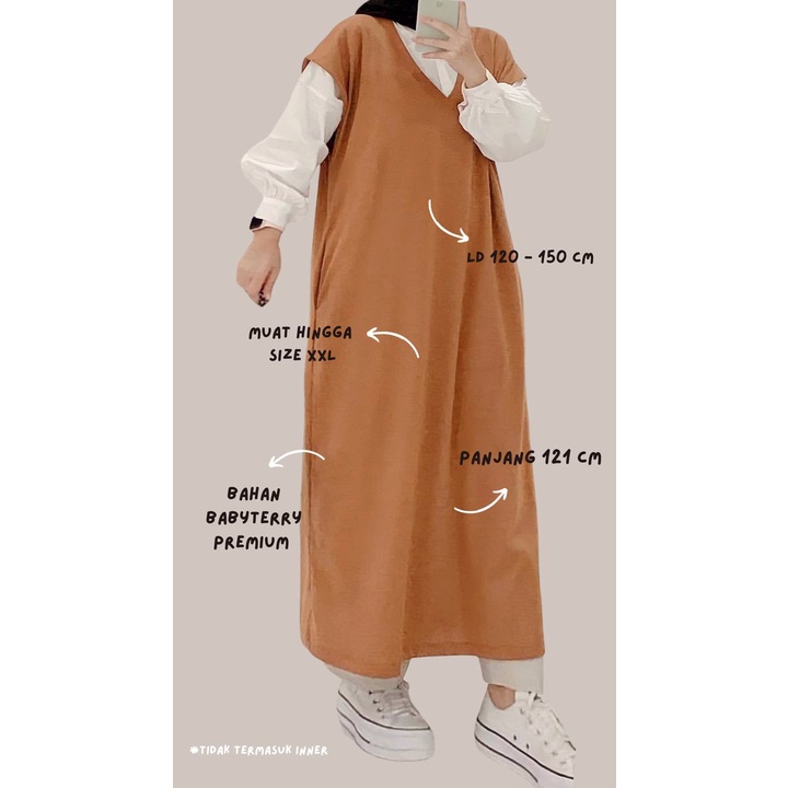 LALUNA DRESS / LALUNA OUTER/ LALUNA GAMIS PENDEK