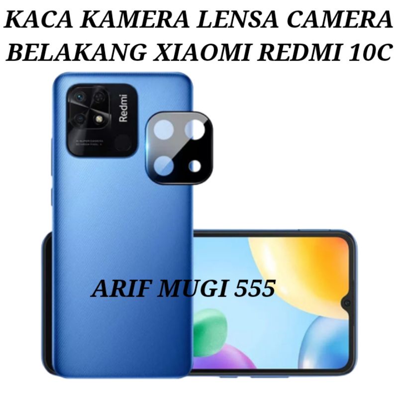 Kaca Kamera Belakang Xiaomi Redmi 10C Original