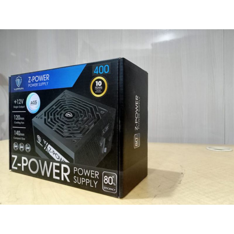 Psu 400Watt 80+ Vurrion Z-Power