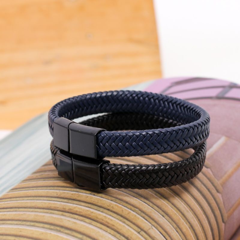 Bracelet Leather | Gelang Kulit Pria | Aksesoris Gelang Kulit Cowok