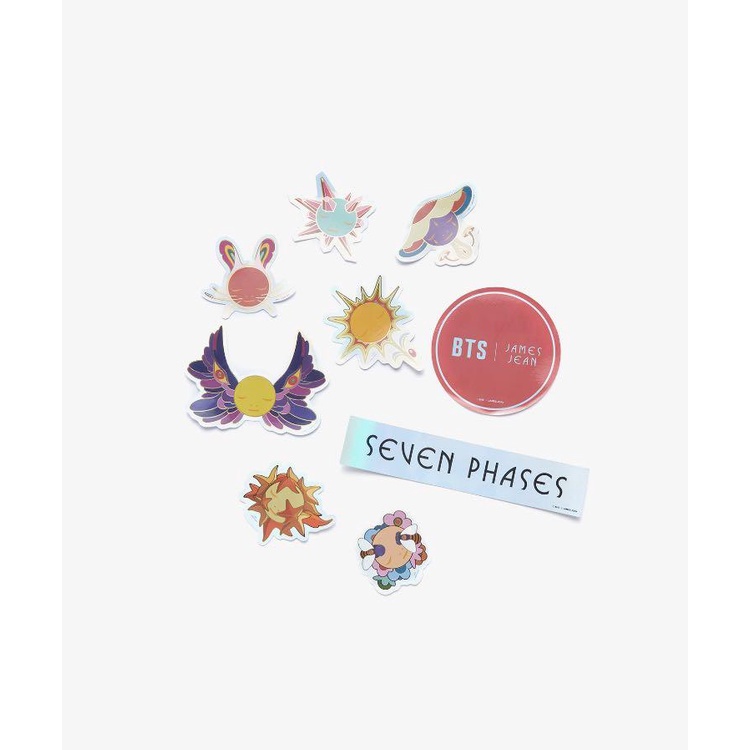 

(READY STOCK) JAMES JEAN BTS SEVEN PHASES STICKER SET HYBE INSIGHT