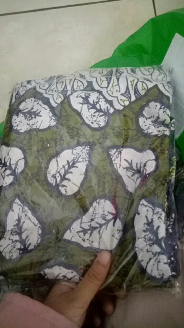 Daster Jumbo Rayon Kancing Depan Baju Tidur Batik Wanita Bumil Murah