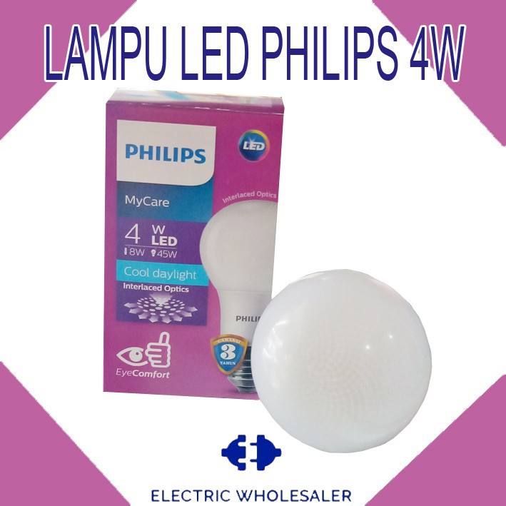 LAMPU LED PHILIPS 4 WATT