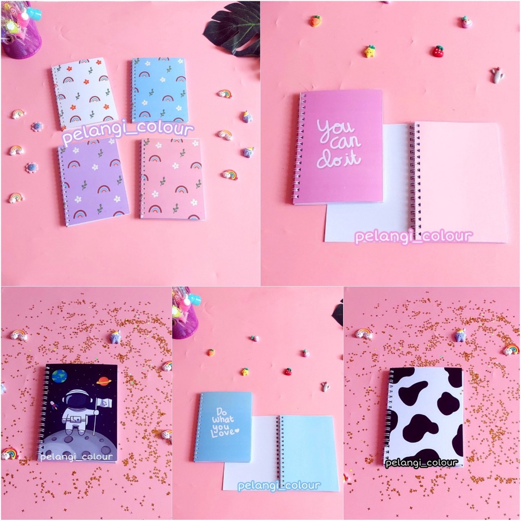 

Buku Notes Pelangi Astronaut/ Buku Catatan Quotes