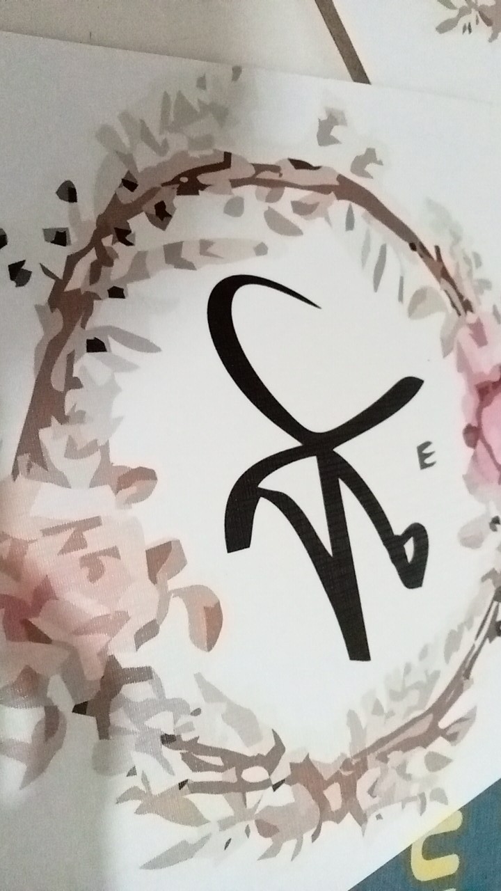 Wall Decor/hiasan Dinding/dekorasi Dinding/dekorasi Kamar/dekorasi Kaligrafi Indah Nama Allah