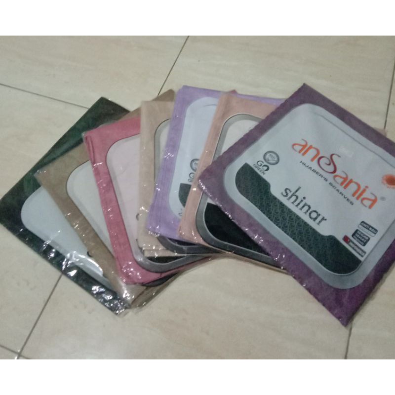 hijab ansania shinar glitter