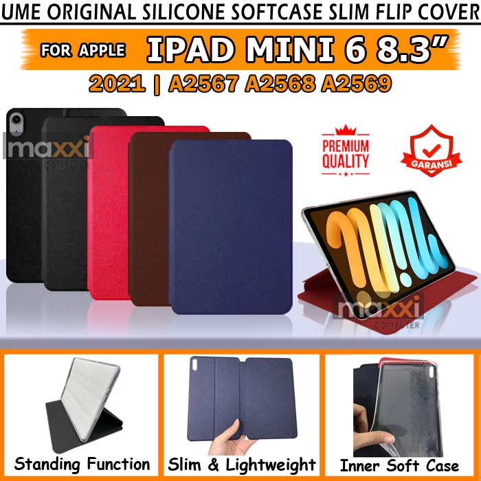 ipad mini generasi 6 6th gen generation 8 3 inch 2021 a2567 a2568 a2569 original slim flipcase flipc