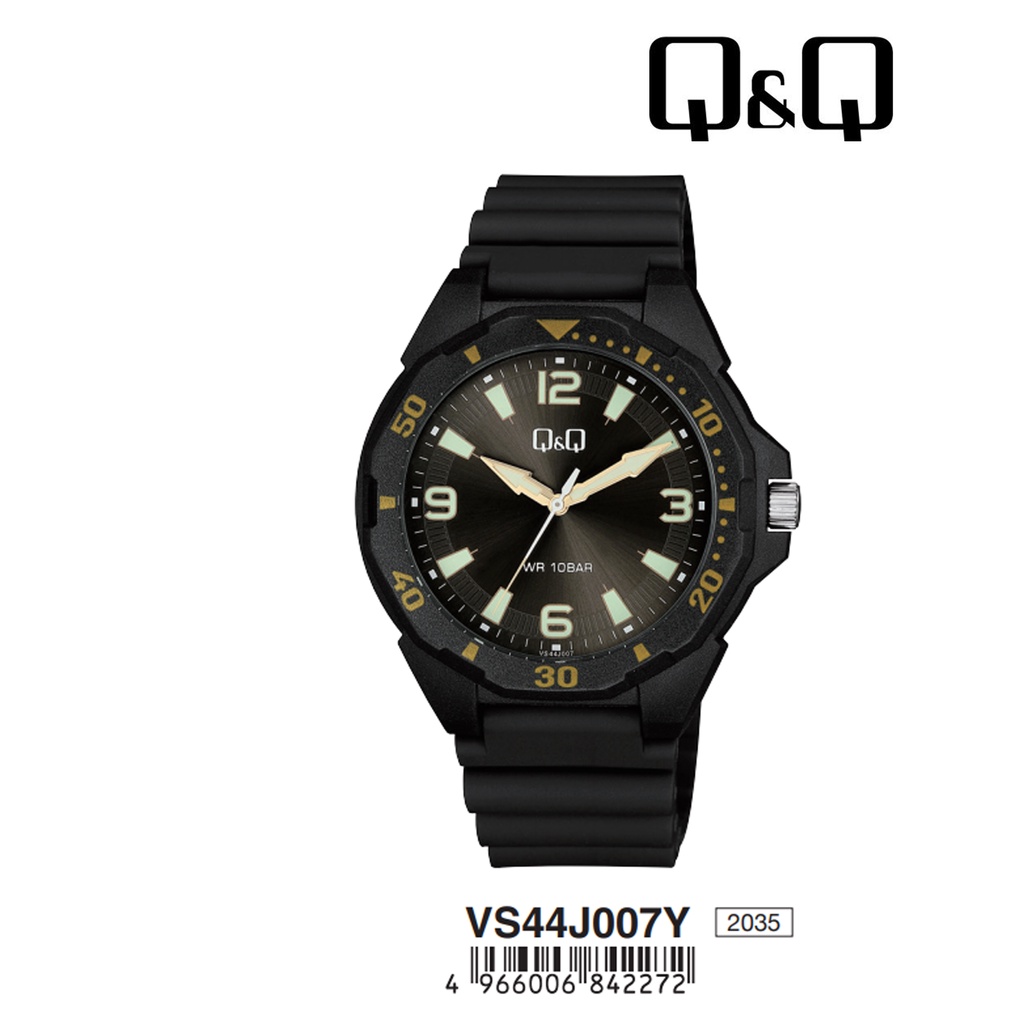 SALE Jam Tangan Pria Casual Classic Sporty Rubber Analog Original Q&amp;Q QNQ QQ VS44 VS44J Series