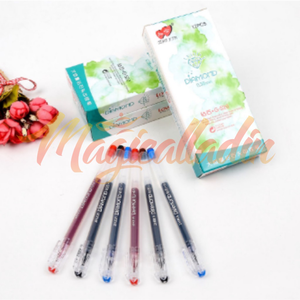 

PULPEN PEN TINTA PULPEN GEL FABER CASTLE STANDARD - DIAMOND YUGUANG