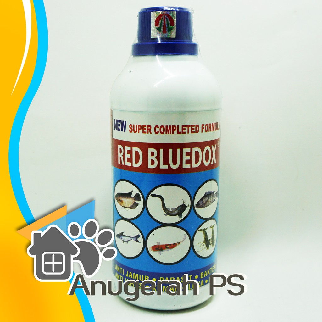 Red Bluedox 500 Ml Obat Ikan Anti Jamur Parasit Bakteri Shopee