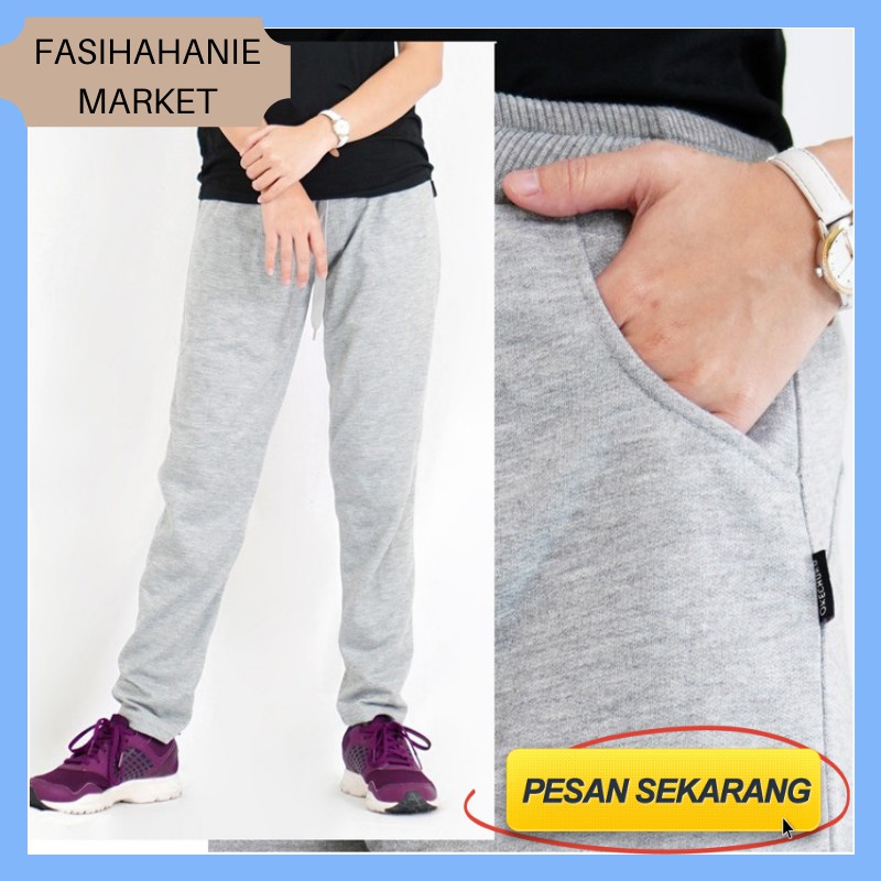 Celana Pria Jogger Wanita Unisex Joger Cargo Dewasa Celana Fashion Pria Impor Korea Terbaru G2U7 Cel