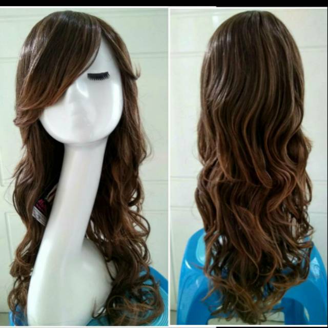 Wig HV-04 panjang curly