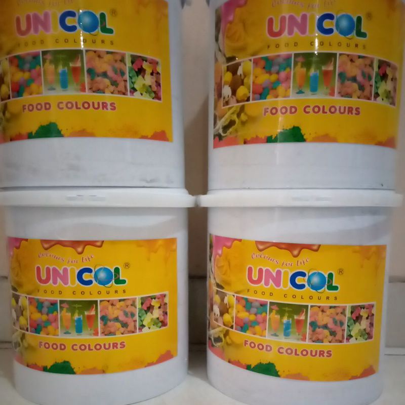

pewarna makanan tartrazine lake unicol 1 kg