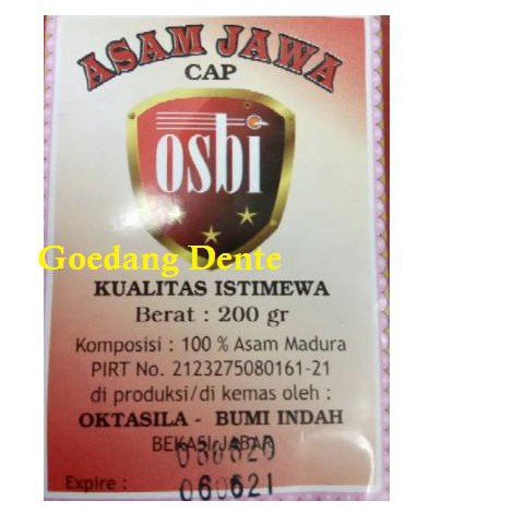

Osbi Asam Jawa Masakan Istimewa 200gr