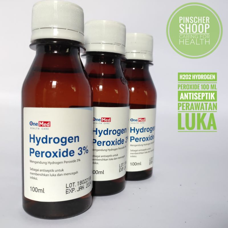 Pehidrol H2O2 Pembersih Luka Kemasan 100Ml isi 24 /Carton