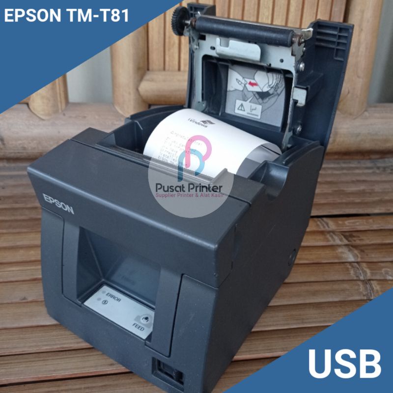 Jual Printer Thermal Epson Tmt81 Tm T81 Autocutter Shopee Indonesia 4175