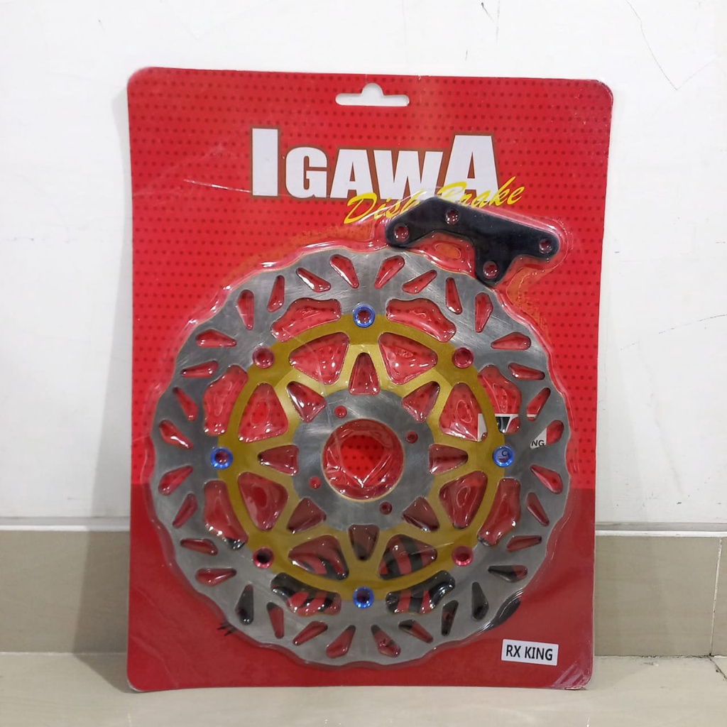 PIRINGAN CAKRAM DEPAN RX KING IGAWA 300MM MODEL TDR PSM LEBAR DISC DEPAN PNP YAMAHA RX KING