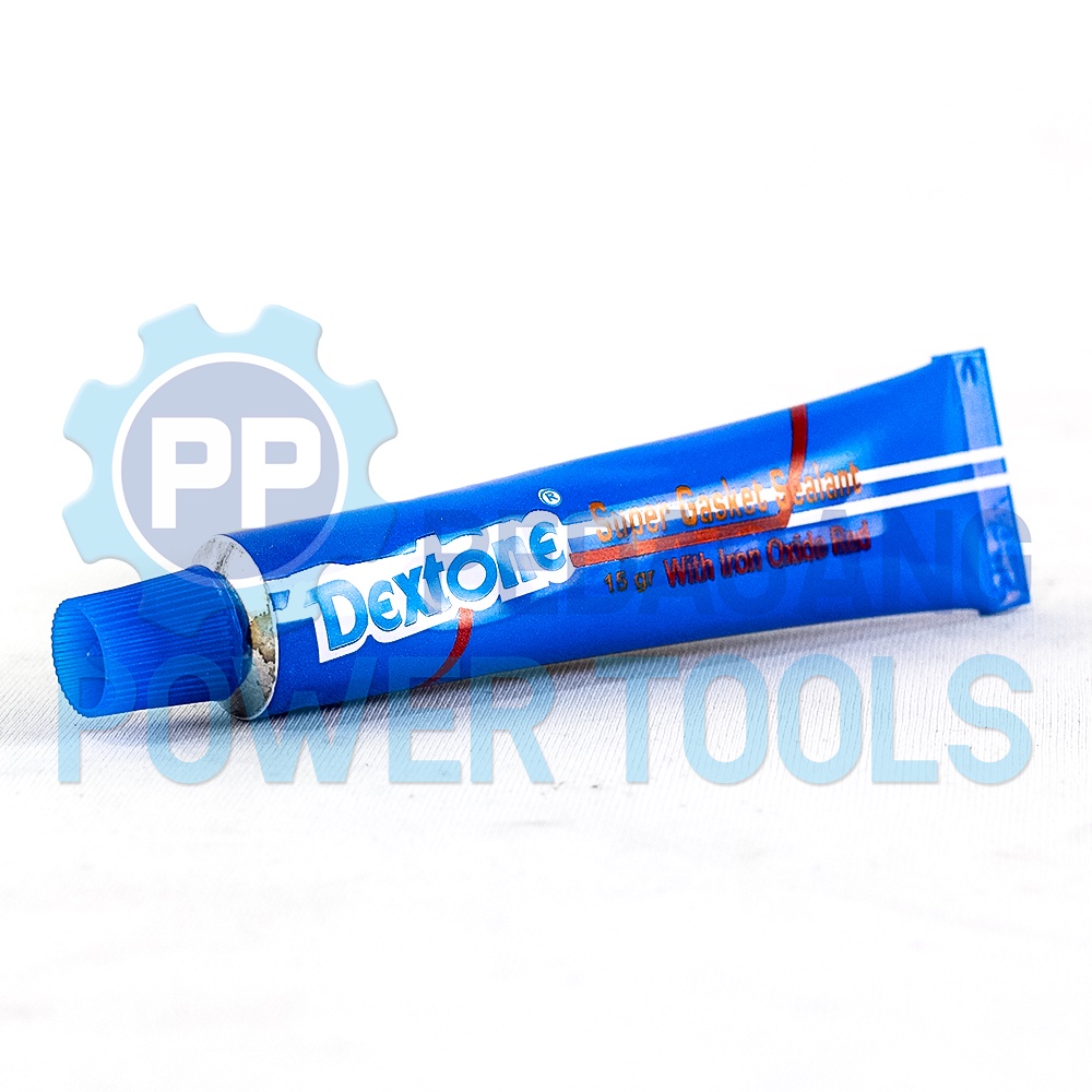 DEXTONE SATUAN LEM SUPER GASKET SEALANT BIRU PEREKAT LOGAM SILICONE