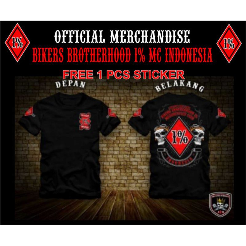 KAOS BIKERS BBMC 1% ORIGINAL