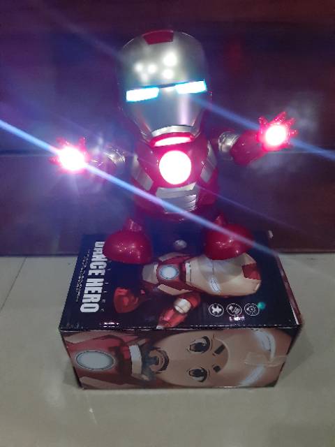 Mainan Robot DANCE HERO GOYANG Ada Musik