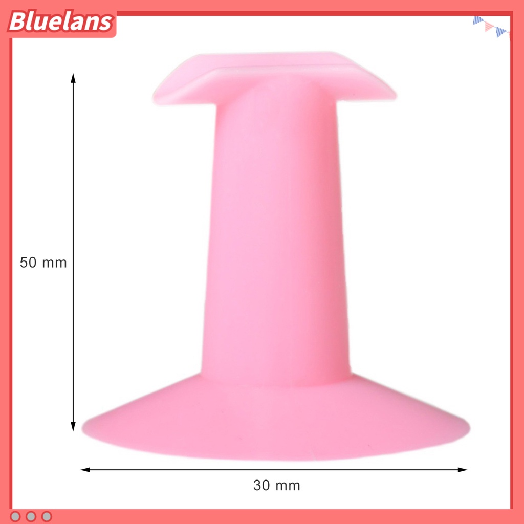 Bluelans Stand Holder Jari Bahan Plastik Portable Untuk Nail Art