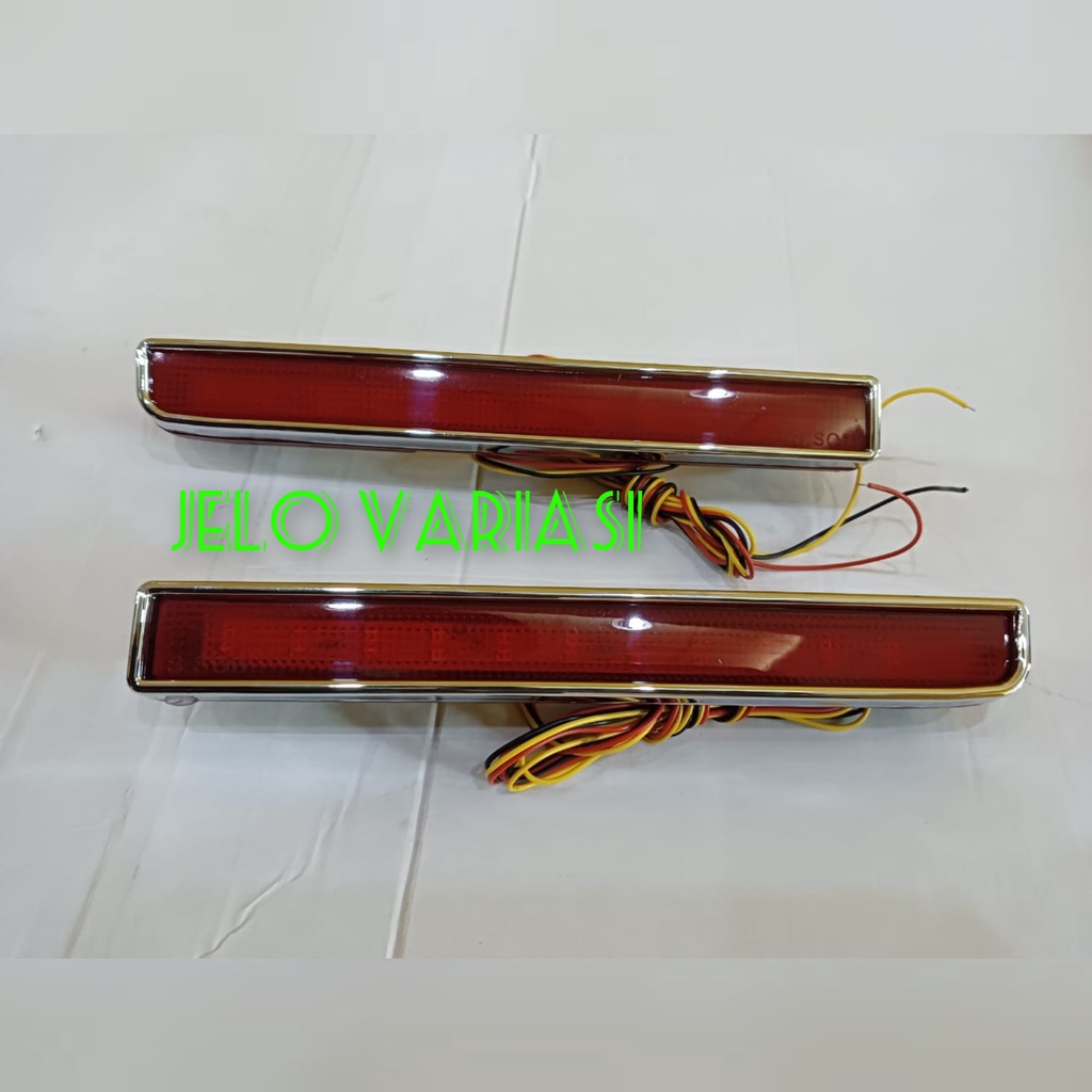 Lampu Reflektor LED Bumper Belakang Mobil Toyota Rush New 2012-2014