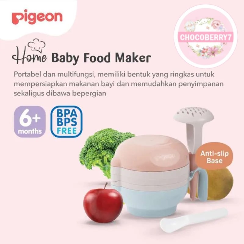 Pigeon Home Baby Food Maker Alat MPASI Bayi Kemasan BARU