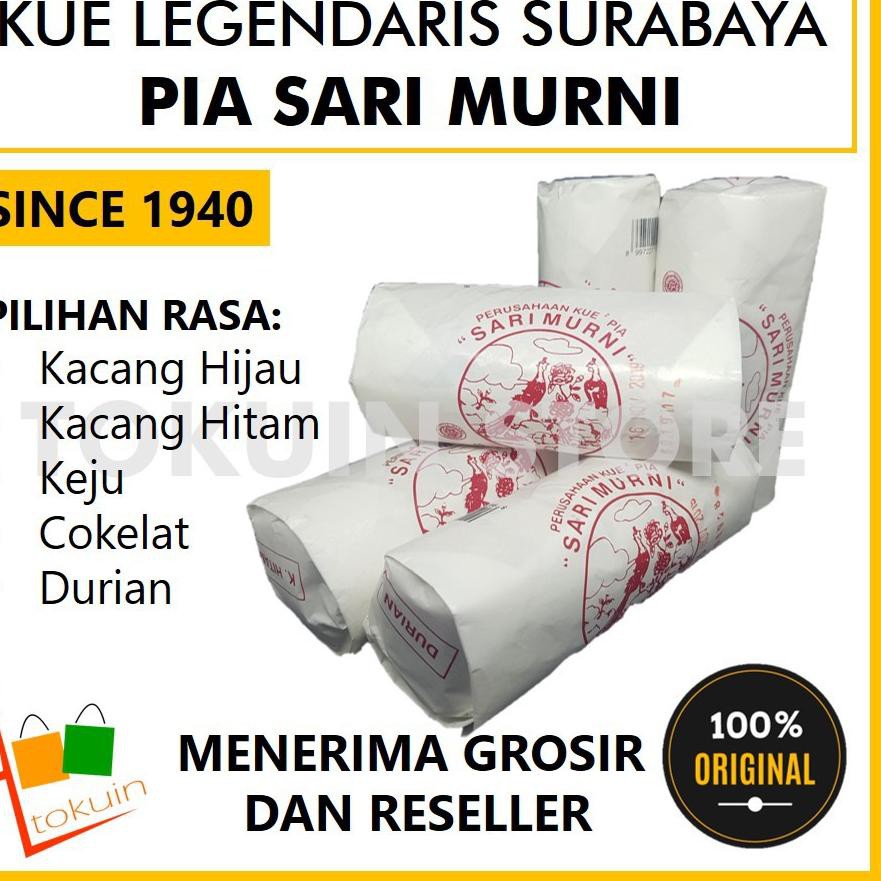 

Diskon!!!!!! Kue Pia Sari Murni Oleh Oleh Khas Surabaya alt Bakpia Bulan Mooncake