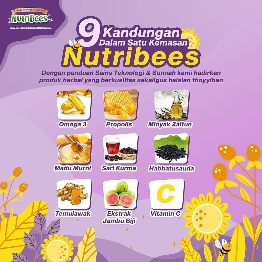 MADU ANAK NUTRIBEES STAR | NUTRIBEE SMART | PENAMBAH NAFSU MAKAN | KEMASAN BARU MADU | NUTRISI OTAK ANAK