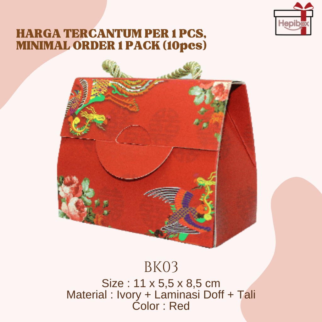 

Box Souvenir Tali / Box Sangjit Pernikahan / Box Hampers / Gift Box / Kemasan Box / Packaging Box I BK03