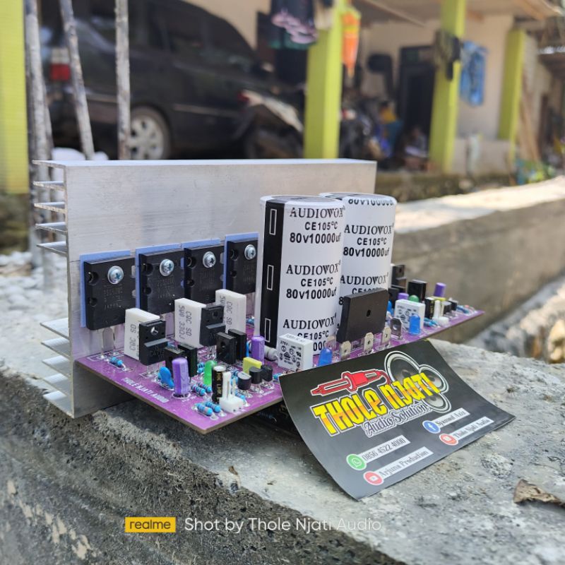 Paket Driver Power T500 Stereo + Final + Psu Siap Tancap Joss