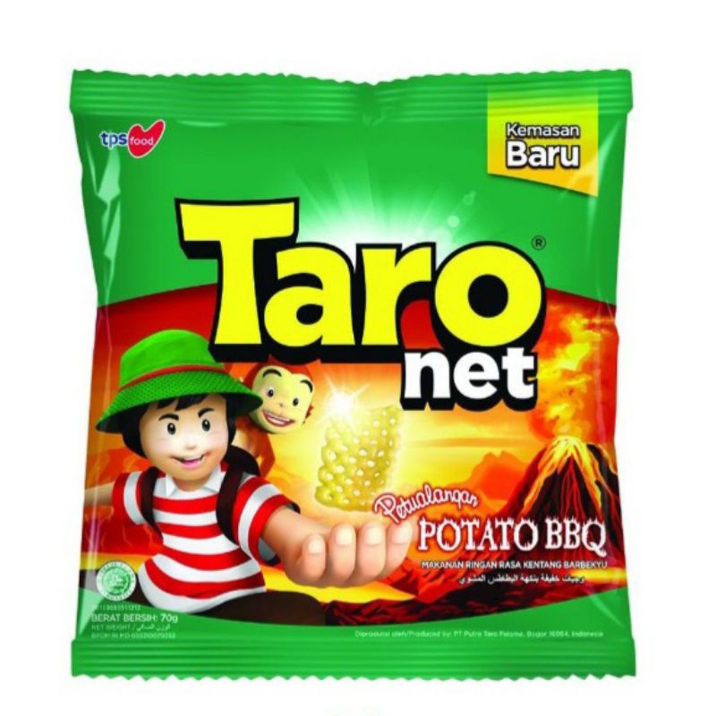 

Taro Snack Net Potato Bbq 62G