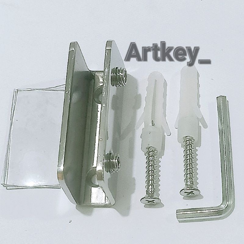 Glass Clip U/Ambalan U stainless steel sus 304