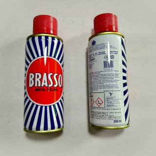 Brasso Metal Polish Cairan Pengkilat Logam Besi Braso