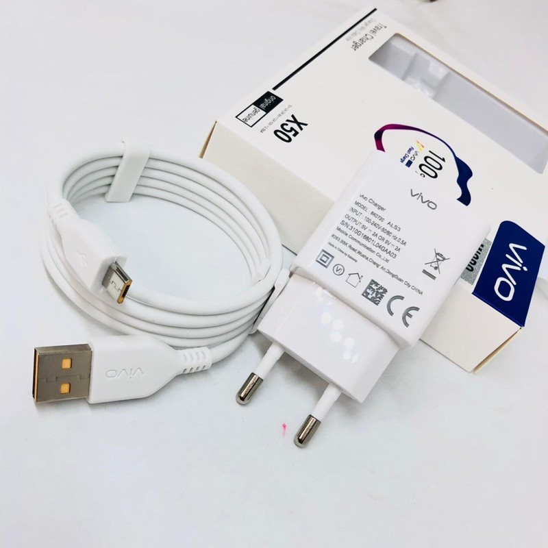 PROMO NEW CHARGER VIVO X50 X60 MINI MICRO / TYPE C EDISI 2021 TERBARU