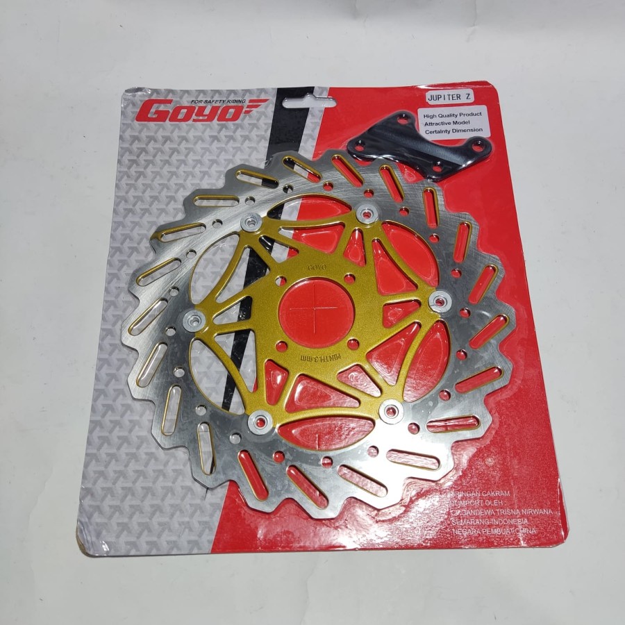 piringan cakram depan lebar motor jupiter z plus breket 300 mm