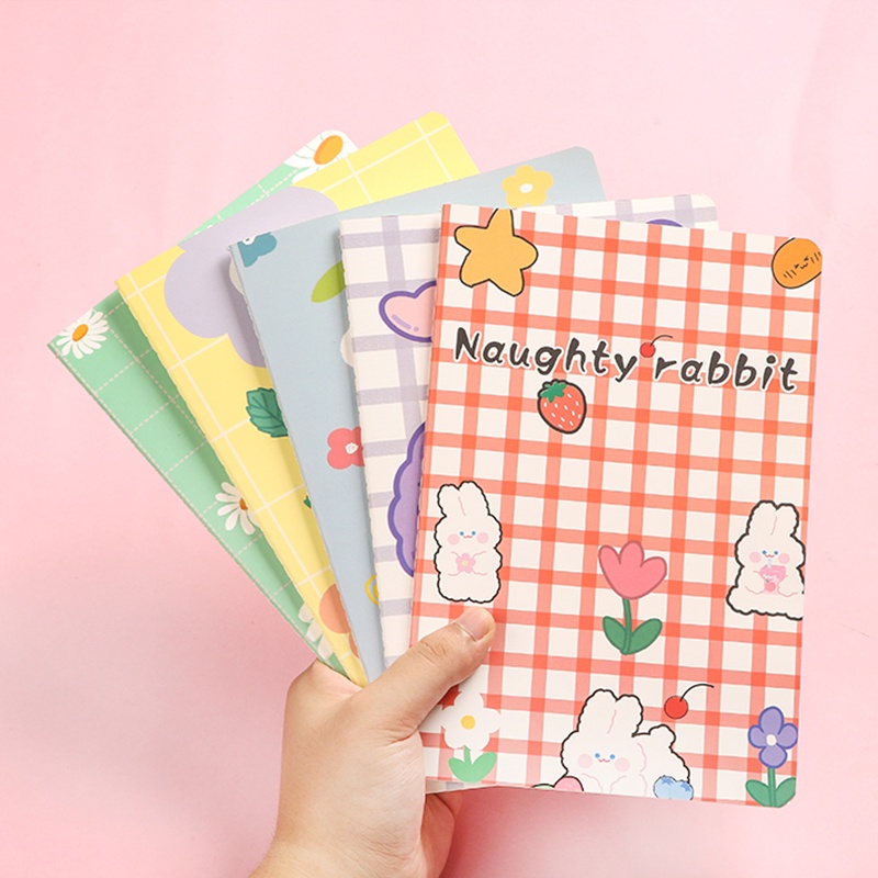 Simple Cartoon A5 Notebook 32k Student Notepad