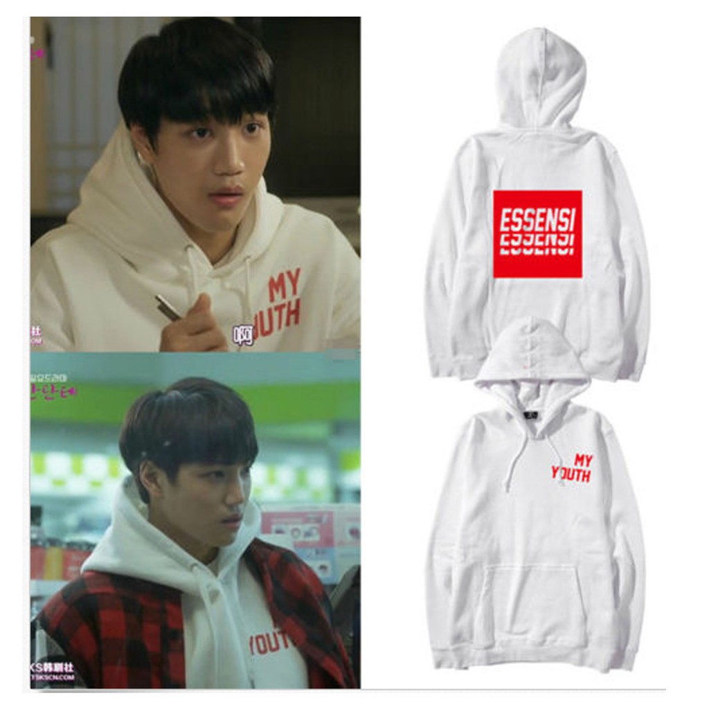 JAKET HOODIE KAI EXO ESSENSI MY YOUTH
