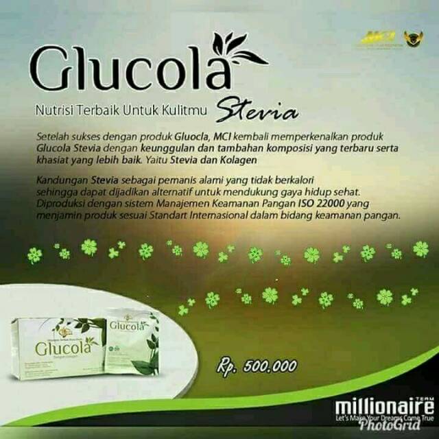 Glucola Stevia MCI Ori