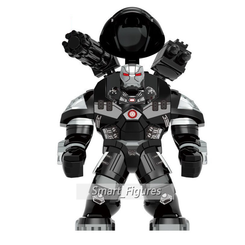 Mainan Action Figure Iron Man Minifigures MK37 MK39 Hulkbuster War Machine Patriot Marvel Untuk Hadiah Anak