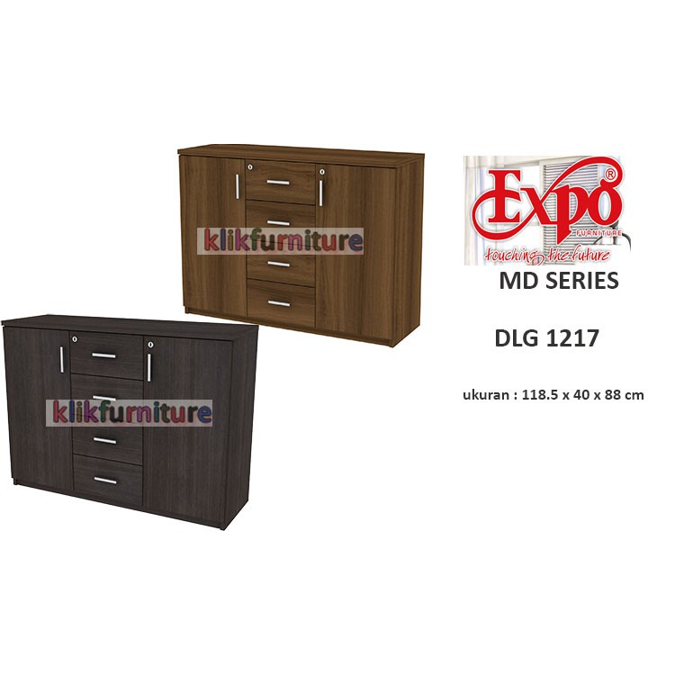 [promo] DLG 1217 EXPO Lemari Gradenza Pendek
